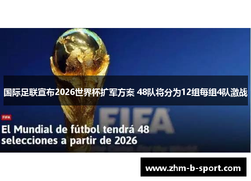 国际足联宣布2026世界杯扩军方案 48队将分为12组每组4队激战 国际足联宣布2026世界杯扩军方案 48队将分为12组每组4队激战